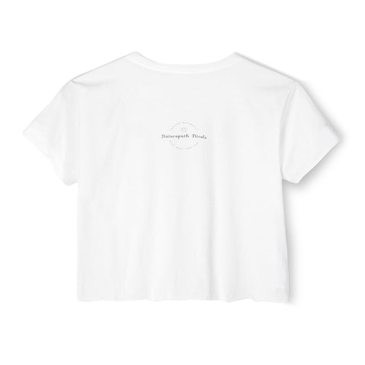 "Do Not Disturb" Crop Tee