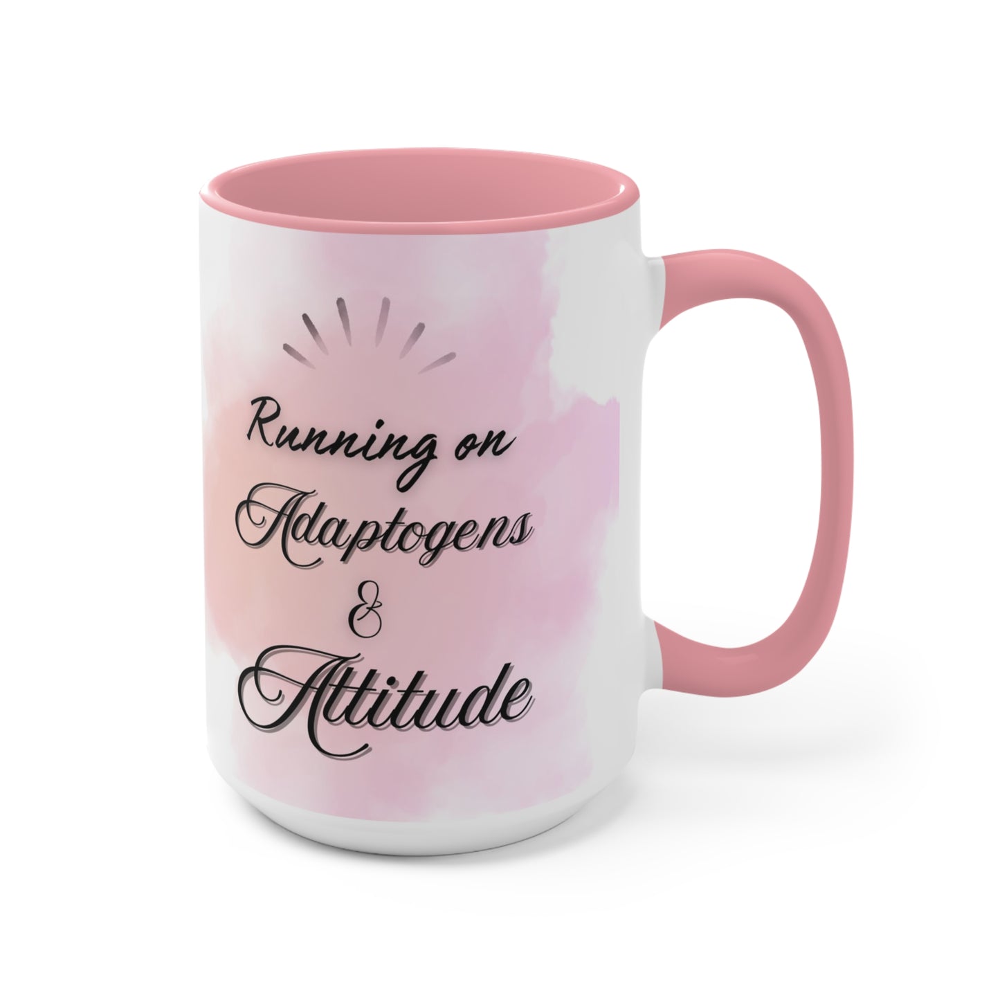 “Running on Adaptogens & Attitude” Mug