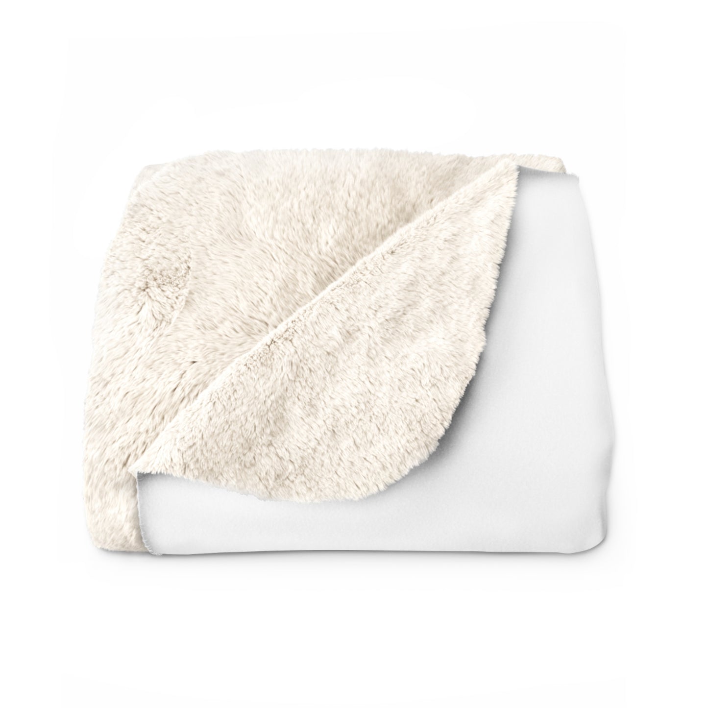 "Flared & Fragile" Sherpa Blanket